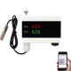 WIFI Smart Temperature Humidity Alarm Sensor Thermometer Hygrometer Detector Home Digital Display Android App Alert WIFI Smart Temperature Humidity Alarm Sensor Thermometer Hygrometer Detector Home Digital Display Android App Alert