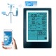 WiFi Weather Station LCD Thermometer Hygrometer Rainfall Pressure Wind Speed Direction Wireless APP Weather Forecast Data Alarm WiFi Weather Station LCD Thermometer Hygrometer Rainfall Pressure Wind Speed Direction Wireless APP Weather Forecast Data Alarm
