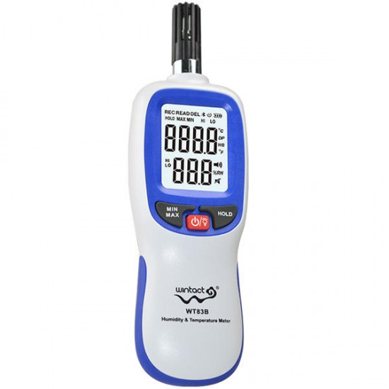 WT83 WT83B bluetooth Digital Temperature Humidity Meter Thermometer Hygrometer Dew Point & Wet Bulb Temperature Measurement