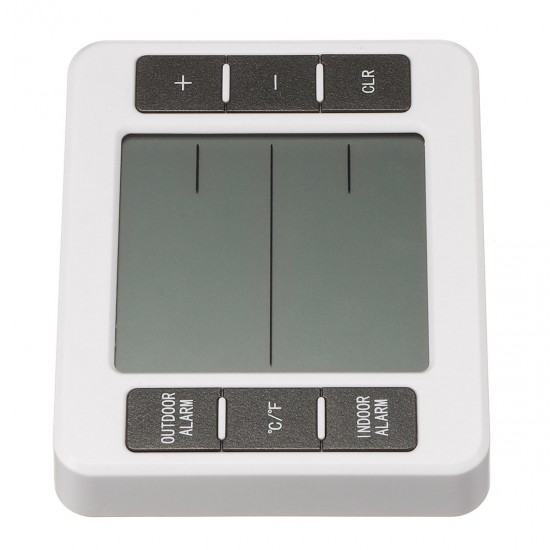 Wireless Digital Freezer Thermometer Indoor Outdoor Audible Alarm With Sensor Wireless Digital Freezer Thermometer Indoor Outdoor Audible Alarm With Sensor