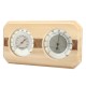 Wooden Sauna Hygrothermograph Thermometer Hygrometer Sauna Room Accessory Wooden Sauna Hygrothermograph Thermometer Hygrometer Sauna Room Accessory