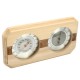 Wooden Sauna Hygrothermograph Thermometer Hygrometer Sauna Room Accessory Wooden Sauna Hygrothermograph Thermometer Hygrometer Sauna Room Accessory