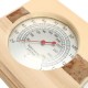 Wooden Sauna Hygrothermograph Thermometer Hygrometer Sauna Room Accessory Wooden Sauna Hygrothermograph Thermometer Hygrometer Sauna Room Accessory