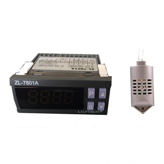 ZL-7801A 100-240Vac Digital Thermometer Hygrometer Multifunctional Automatic Incubator Temperature Humidity for Incubator ZL-7801A 100-240Vac Digital Thermometer Hygrometer Multifunctional Automatic Incubator Temperature Humidity for Incubator