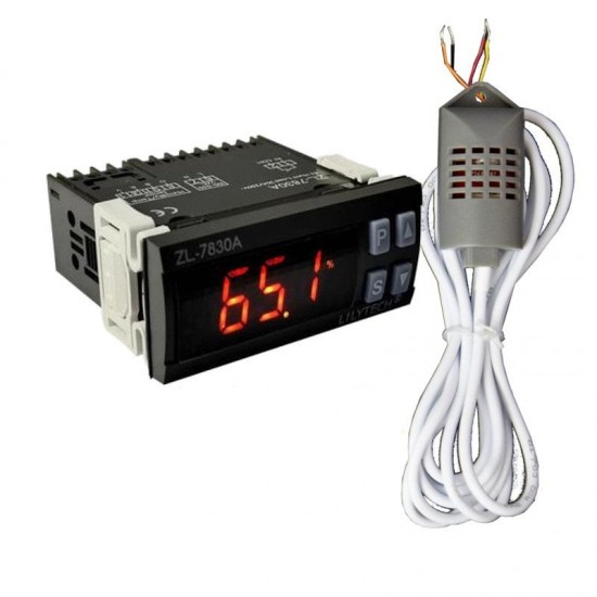 ZL-7830A 30A Relay 100-240Vac Digital Humidity Meter Hygrometer Hygrostat ZL-7830A 30A Relay 100-240Vac Digital Humidity Meter Hygrometer Hygrostat