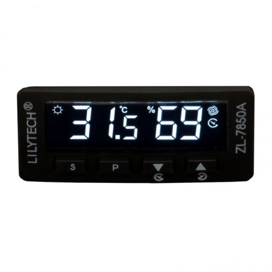 ZL-7850A 100-240Vac Thermometer Hygrometer Dual-display Multifunctional Automatic Incubator Temperature Humidity Incubator ZL-7850A 100-240Vac Thermometer Hygrometer Dual-display Multifunctional Automatic Incubator Temperature Humidity Incubator