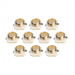 10 PCS U.FL IPEX IPX Connector with Mounting Pedestal Plate SMT Solder Paster 20279-001E-01 for FPV Antenna RC Drone