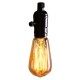 40W E27 ST58 Edison Bulb Antique Filament Lamp Retro Vintage Light 220V/110V