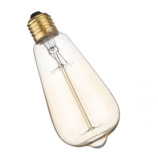 6PCS ST64 40W E27 Dimmable Edison Antique Vintage Filament Incandescent Light Bulb AC220V 6PCS ST64 40W E27 Dimmable Edison Antique Vintage Filament Incandescent Light Bulb AC220V