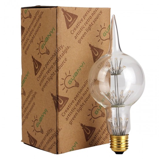 AC85-265V E27 3W Gourd Style Star Warm White Edison Incandescent Light Bulb for Home Garden AC85-265V E27 3W Gourd Style Star Warm White Edison Incandescent Light Bulb for Home Garden