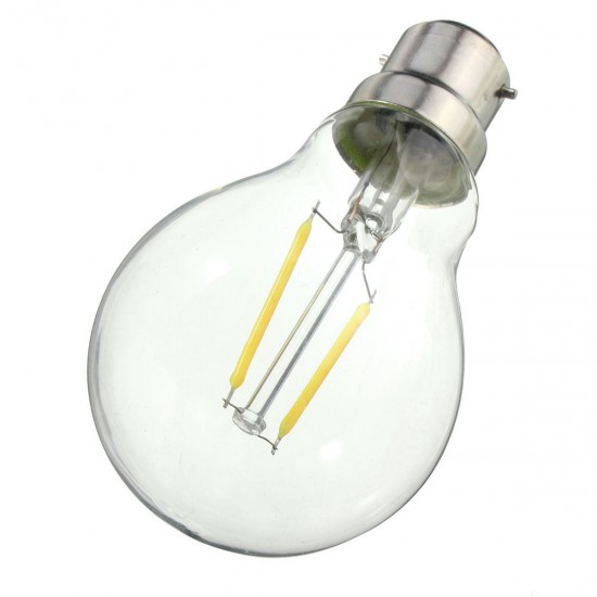 Dimmable B22 A60 2W Pure White Warm White COB Retro Edison Light Lamp Bulb AC220V