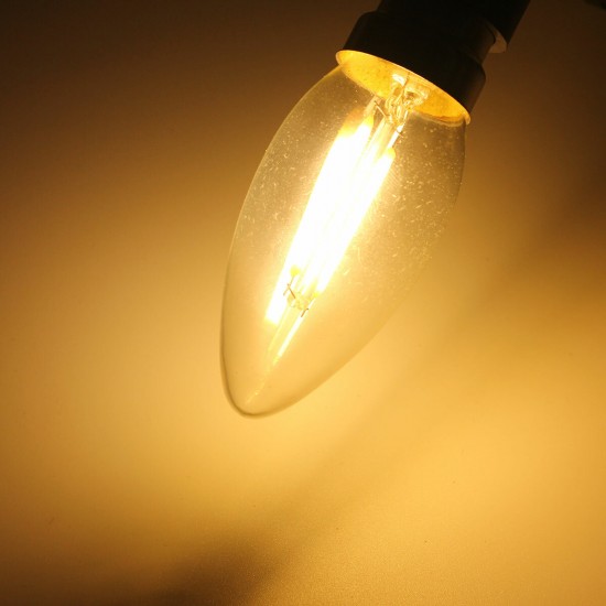 Dimmable B22 C35 2W Retro COB Filament 200Lm Vintage Edison Light Bulb AC220V Dimmable B22 C35 2W Retro COB Filament 200Lm Vintage Edison Light Bulb AC220V
