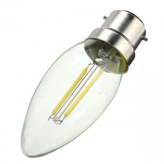 Dimmable B22 C35 2W Retro COB Filament 200Lm Vintage Edison Light Bulb AC220V Dimmable B22 C35 2W Retro COB Filament 200Lm Vintage Edison Light Bulb AC220V