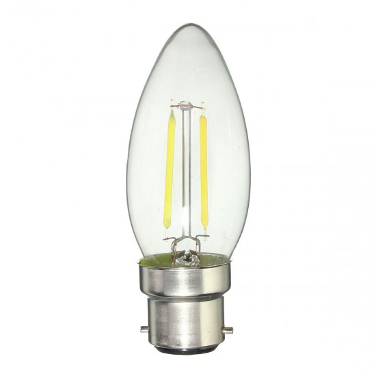 Dimmable B22 C35 2W Retro COB Filament 200Lm Vintage Edison Light Bulb AC220V Dimmable B22 C35 2W Retro COB Filament 200Lm Vintage Edison Light Bulb AC220V