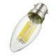 Dimmable B22 C35 6W COB Pure White Warm White Edison Retro Light Lamp Bulb AC220V