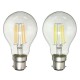 Dimmable B22 G45 4W Pure White Warm White COB Retro Vintage Edison Incandescent Light Bulb AC220V