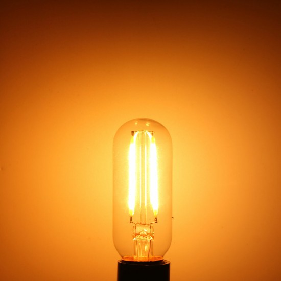 Dimmable E12 T25 2W LED White Warm White COB Retro Vintage Edison Filament Light Bulb AC110V