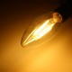 Dimmable E14 4W COB Edison Filament Bulb LED 400Lm Candle Light Candle AC220V Dimmable E14 4W COB Edison Filament Bulb LED 400Lm Candle Light Candle AC220V