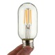 Dimmable E27 E26 T45 4W Warm White COB LED Filament Retro Edison LED Bulbs 110V / 220V