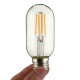 Dimmable E27 E26 T45 4W Warm White COB LED Filament Retro Edison LED Bulbs 110V / 220V Dimmable E27 E26 T45 4W Warm White COB LED Filament Retro Edison LED Bulbs 110V / 220V