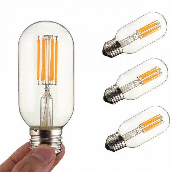 Dimmable E27 E26 T45 6W COB Incandescent Warm White Edsion Restro Light Lamp Bulb AC110V AC220V Dimmable E27 E26 T45 6W COB Incandescent Warm White Edsion Restro Light Lamp Bulb AC110V AC220V