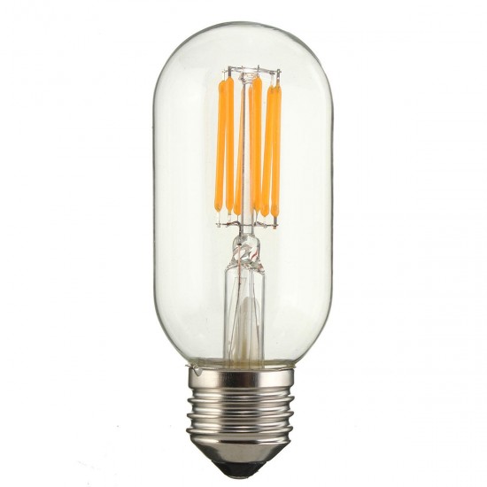 Dimmable E27 E26 T45 6W COB Incandescent Warm White Edsion Restro Light Lamp Bulb AC110V AC220V