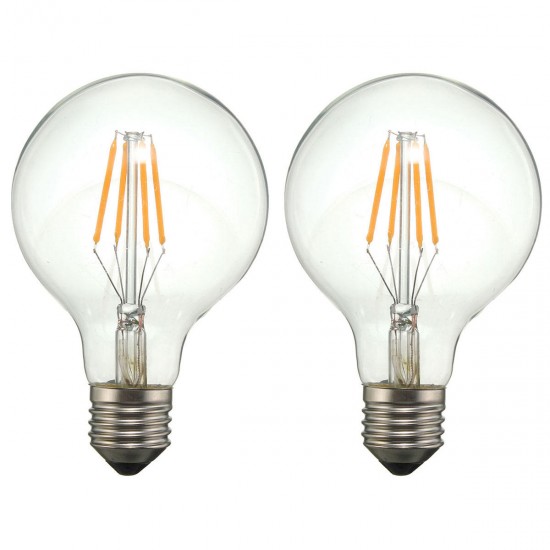 Dimmable G80 E27 4W COB Warm White 400Lumens Incandescent Edison Retro Light Lamp Bulb AC110V AC220V Dimmable G80 E27 4W COB Warm White 400Lumens Incandescent Edison Retro Light Lamp Bulb AC110V AC220V