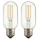 Dimmable T45 E27 E26 2W COB Retro Vintage Edison Warm White 120Lm Light Lamp Bulb AC110V AC220V