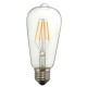 Dimmable Vintage Retro E27 ST58 4W LED COB Warm White Filament Edison Bulb 110V 220V