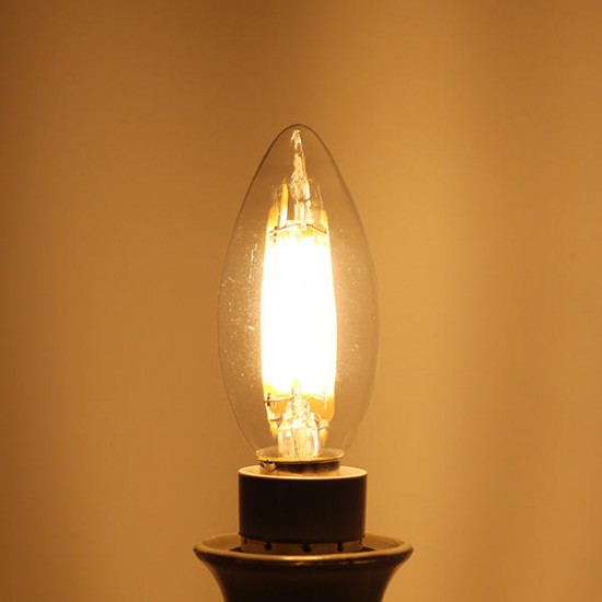 E12 E14 C35 5W 540LM Warm White Pure White LED Candle Light Bulb No Flicker AC110V AC220V E12 E14 C35 5W 540LM Warm White Pure White LED Candle Light Bulb No Flicker AC110V AC220V