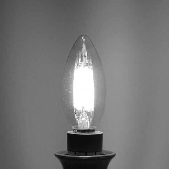 E12 E14 C35 5W 540LM Warm White Pure White LED Candle Light Bulb No Flicker AC110V AC220V E12 E14 C35 5W 540LM Warm White Pure White LED Candle Light Bulb No Flicker AC110V AC220V