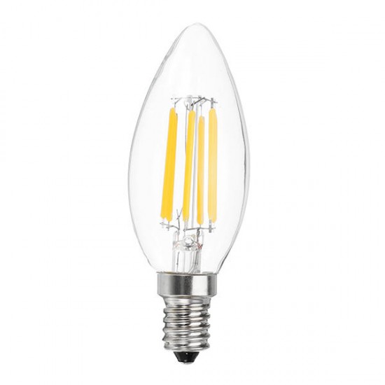 E12 E14 C35 5W 540LM Warm White Pure White LED Candle Light Bulb No Flicker AC110V AC220V E12 E14 C35 5W 540LM Warm White Pure White LED Candle Light Bulb No Flicker AC110V AC220V