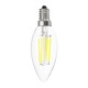 E12 E14 C35 5W 540LM Warm White Pure White LED Candle Light Bulb No Flicker AC110V AC220V