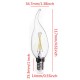 E14 2W Pure/Warm White Edison Filament LED COB Flame Lamp 85-265V E14 2W Pure/Warm White Edison Filament LED COB Flame Lamp 85-265V
