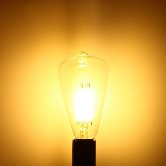 E14 4W COB Edison Bulb Antique Lamp Retro Vintage Light 220V