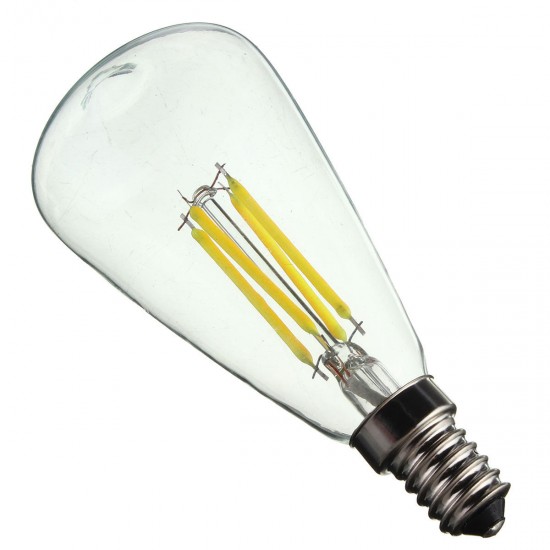 E14 4W COB Edison Bulb Antique Lamp Retro Vintage Light 220V