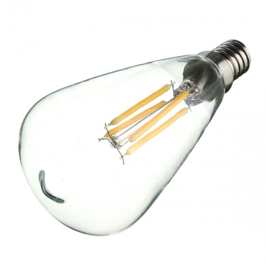 E14 4W COB Edison Bulb Antique Lamp Retro Vintage Light 220V