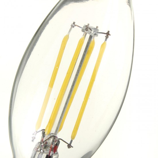 E14 4W Pure/Warm White Edison Filament LED COB Flame Lamp 220-240V E14 4W Pure/Warm White Edison Filament LED COB Flame Lamp 220-240V