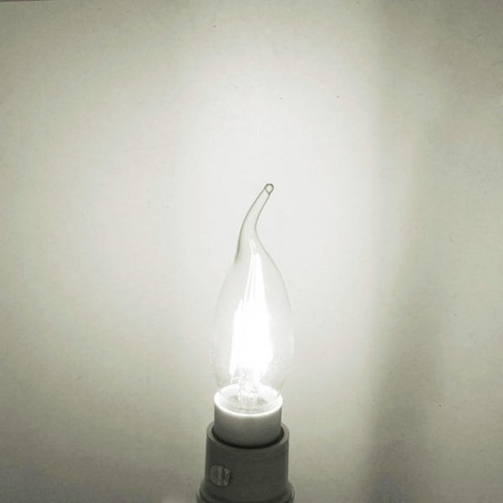 E14 4W Pure/Warm White Edison Filament LED COB Flame Lamp 220-240V E14 4W Pure/Warm White Edison Filament LED COB Flame Lamp 220-240V