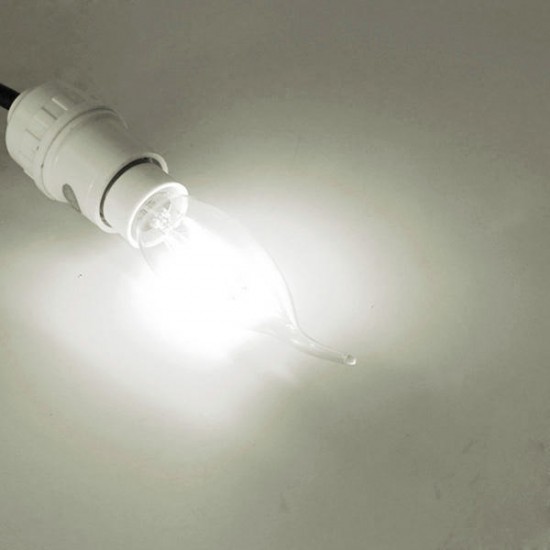 E14 4W Pure/Warm White Edison Filament LED COB Flame Lamp 220-240V E14 4W Pure/Warm White Edison Filament LED COB Flame Lamp 220-240V
