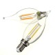 E14 4W Pure/Warm White Edison Filament LED COB Flame Lamp 220-240V