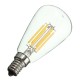 E14 6W LED Filament COB Retro Pure White Warm White Candle Light Lamp Bulb AC220V