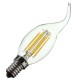 E14 6W Pure White Warm White COB Edison Filament Candle Light Bulb AC110V E14 6W Pure White Warm White COB Edison Filament Candle Light Bulb AC110V