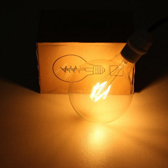 E27 175mm G125 4W Retro LED Filament Edison Lamp Light Bulb 220V E27 175mm G125 4W Retro LED Filament Edison Lamp Light Bulb 220V