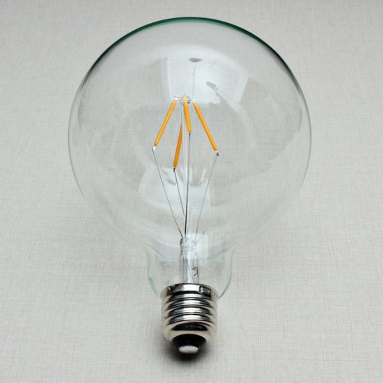 E27 175mm G125 4W Retro LED Filament Edison Lamp Light Bulb 220V E27 175mm G125 4W Retro LED Filament Edison Lamp Light Bulb 220V