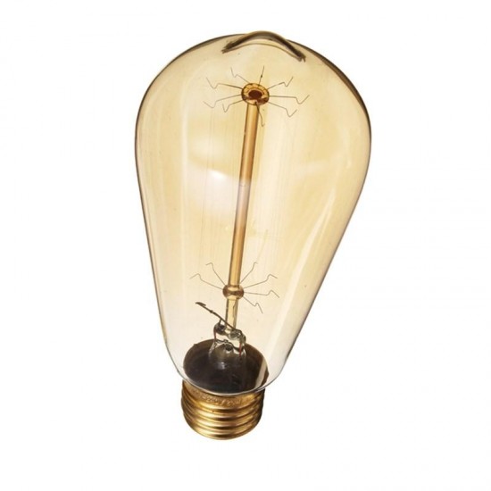 E27 25W Incandescent Bulb 220V ST64 Retro Edison Light Bulb