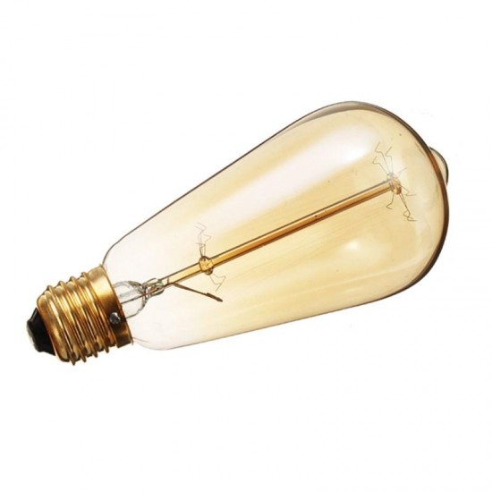 E27 25W Incandescent Bulb 220V ST64 Retro Edison Light Bulb