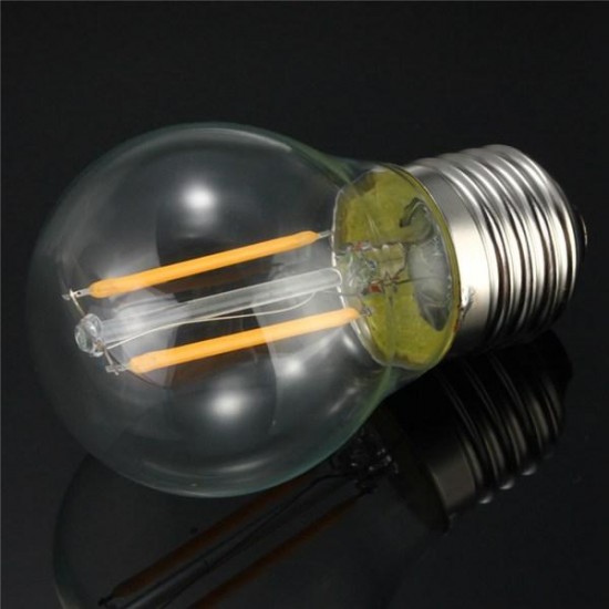 E27 2W White/Warm White COB LED Filament Retro Edison Bulbs 85-265V E27 2W White/Warm White COB LED Filament Retro Edison Bulbs 85-265V