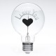 E27 3W Edison Bulbs I Love You Shaped Decorative Light Bulb 220V