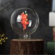 E27 3W G80 Snowflake Non-Dimmable Red&Green Christmas Incandescent Light Bulb AC220-240V E27 3W G80 Snowflake Non-Dimmable Red&Green Christmas Incandescent Light Bulb AC220-240V
